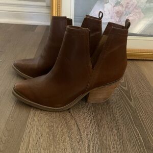 Elegant Brown Ankle Booties